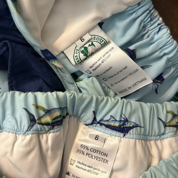 Girls Fish Bathing Suit - Classic Southern Smocks - Picture 3 of 3